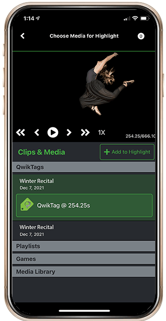 Dance Highlight_Gold Iphone